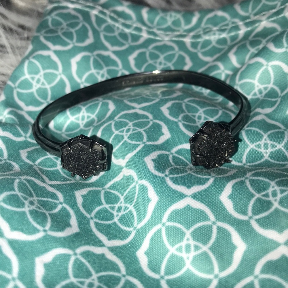 Black Kendra Scott Drusy Bracelet